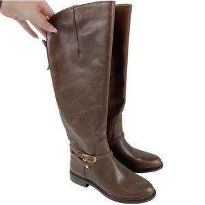 Franco Sarto Brown Over the Knee Boots
